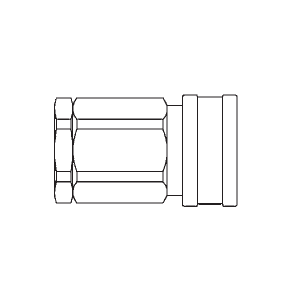 Coupling, HK Series FemaleHale 1-1/4 FP