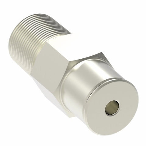 Brass, PTC Male Connector, 1/8 npt