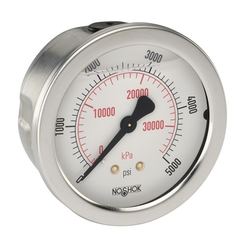 Gauge, 0-600psi, SSFF