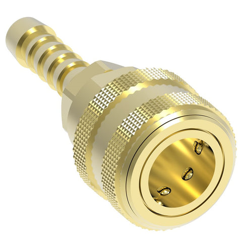 1/4" Hose Stem End Connector