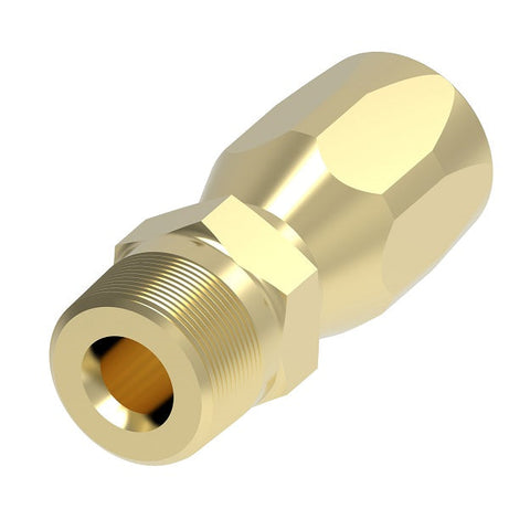 Fitting 3/4mp x 1" hose R5 Brass