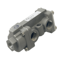 VALVE 3-WAY N/C 1/4" PIL/SPR SS HI-PRESS