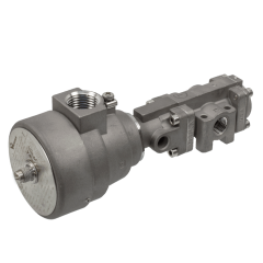 VALVE 3-WAY N/C 1/4" STAINLESS TR_CU CER