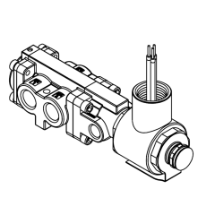 C-316 3/2 1/4" XX, Low Watt,W/O hnd, 12V