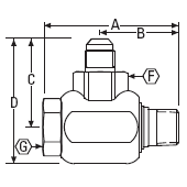 AEROQ FS65003-0606-01 SWIVEL