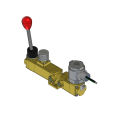 3-WAY 1/4" NPT N/C LOW TEMP 24VDC