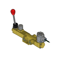 VALVE 3-WAY N/C 1/2" LATCHING EXPL PROOF