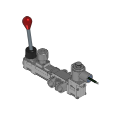 VALVE 3-WAY N/C 1/2 SS LATCH/HDL EXPL PR