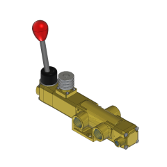 VALVE 3-WAY N/C 1/2" LATCHING NAT GAS