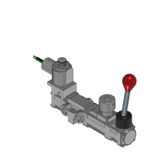 Valve, 3-Way, SST, 24VDC