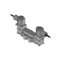 Valve, 4-Way, SST, 24VDC