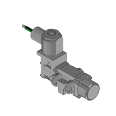 VALVE 3-WAY N/C SS HI-TEMP LOW WATT EXPL