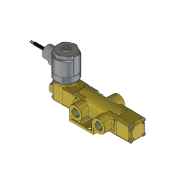 VALVE 3/8" 3-WAY N/O NAT GAS EXPL PROOF