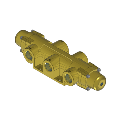 Valve, 5-Way, Brass