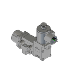 Valve, 3-Way, SST, 24VDC