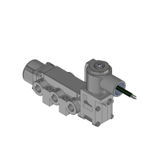 Valve, 4-Way, SST, 24VDC