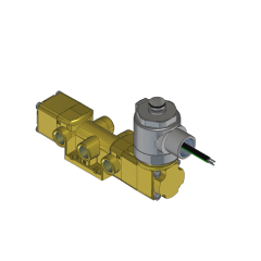 4 WAY 24VDC VALVE