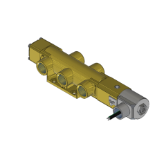 Solenoid Valve, 4 Way, 2 Position, 120V