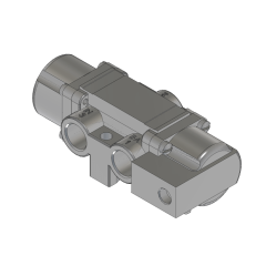 VALVE 3-WAY N/C 3/8" SPR/PILOT SS