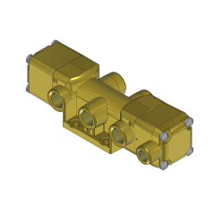 VALVE 4-WAY 1/4" SPR/PILOT LOW TEMP