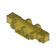 VALVE 4-WAY 1/2" SPR/PILOT NAT GAS SERVI