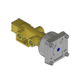 VALVE 3-WAY N/C 3/8" NAT GAS SERV 20 PSI