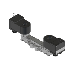 Valve, 4-Way, SST, 24VDC