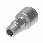 Crimp Fitting, -12 Male NPTF, Strt, SS