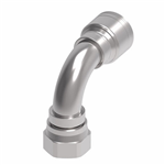 Crimp Fitting, -16 Fem JIC, 90 Deg