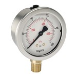 Pressure Gauge, 300psi, SS Case, 2-1/2"