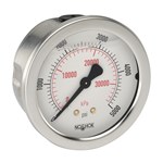 Gauge, 0-600psi, SSFF